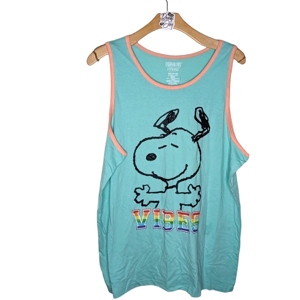 Men's Snoopy Pride Graphic Tank Top